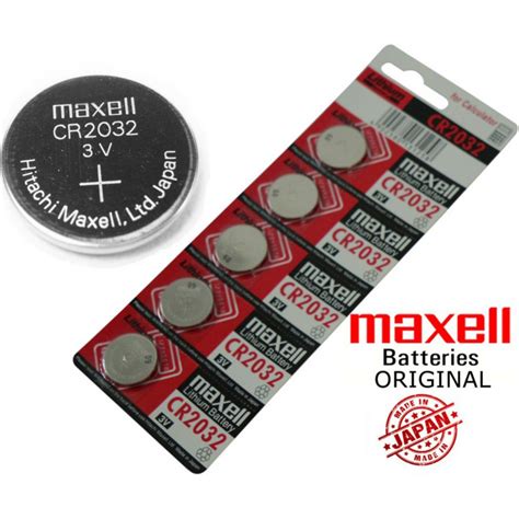 Maxell Cr V Lithium Button Coin Battery Computer Cmos Battery