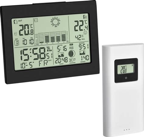 TFA Dostmann HORIZON 35 1155 01 Draadloos Weerstation Aantal Sensoren