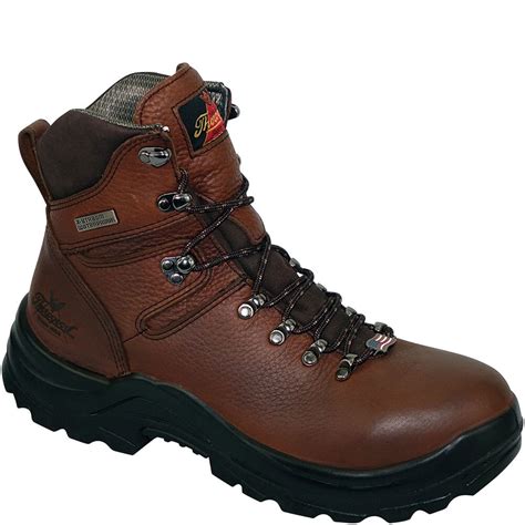 Thorogood Mens Omni Series Safety Boots Brown Elliottsboots