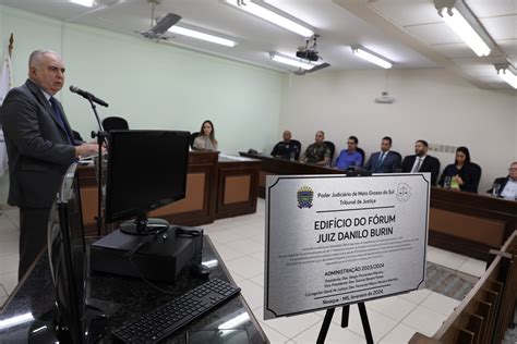 TJMS empossa juíza titular e nomina fórum no segundo Gabinete de