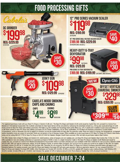 Bass Pro Shops Christmas Ad Dec 07 – Dec 24, 2023