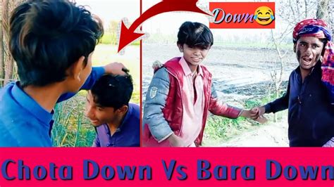 Chota Down Vs Bara Down Comedy Funnyvideo Funny Salarofficial