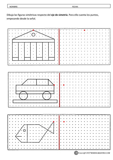 Simetría Para Niños De Primaria 9d0