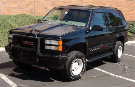 Gmc Yukon Gt Dr Coupe X Black Rare L K