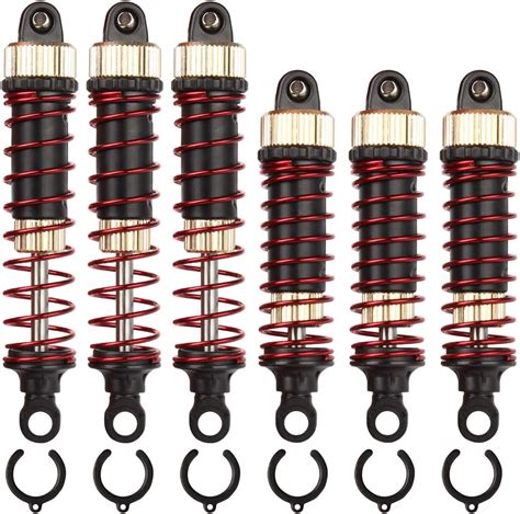 Amazon Hosim Front Rear RC Shock Absorber 6 Packs Adjustable