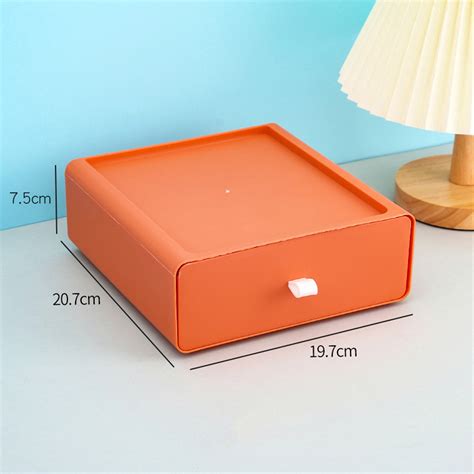 Stackable Desk Organizer Drawer Large Desktop Storage Drawers For