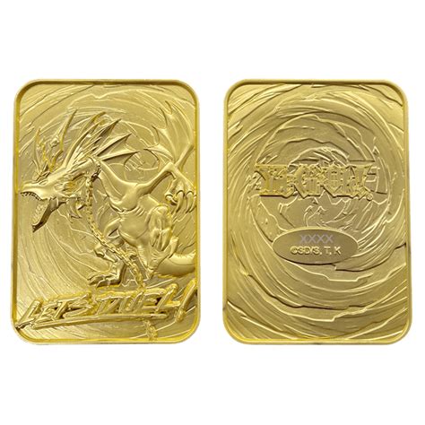 Yu Gi Oh Limited Edition K Gold Plated Harpies Pet Dragon Ingot