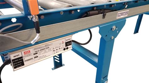 Powered Roller Conveyor 24v Motorized Rollers 24w X 10l