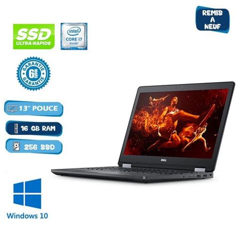 Dell Pc Portable Latitude E Core I U Go Ram Go Ssd