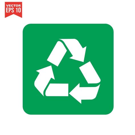 Recycle Icon Set Vector Eps Vector Art At Vecteezy