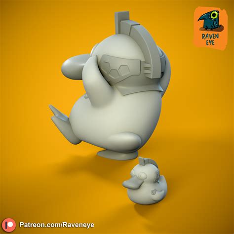 Stl File Luden Psyduck Rubber Luden Psyduck Pack D Printable Model