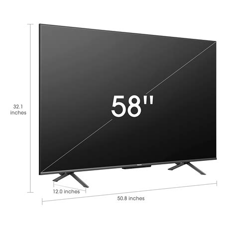 50 inch tv dimensions 1