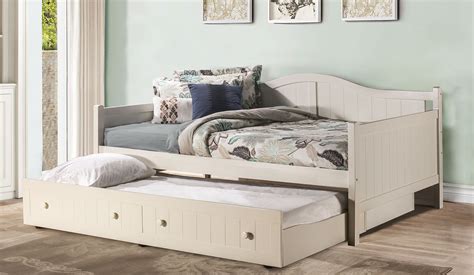 Hillsdale Staci Daybed With Trundle Full White 1525fdbt