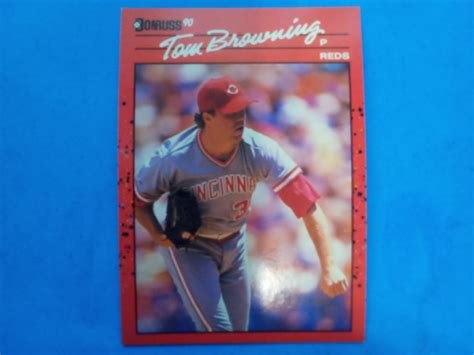 Tom Browning Ungraded Donruss