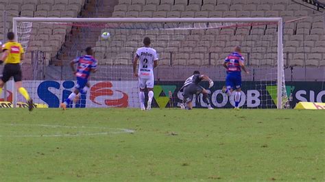 V Deo Os Gols De Fortaleza X Santos Pela Rodada Do Brasileir O