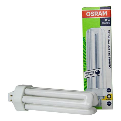 Osram Dulux T E Plus W Warm Wit Pin Lampdirect