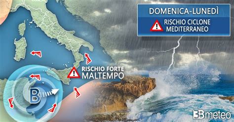 Meteo Weekend A Rischio Forte Maltempo Per Un Ciclone Mediterraneo