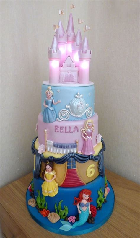 Amazing Princess Cake Ideas Disney Birthday Cakes Princess