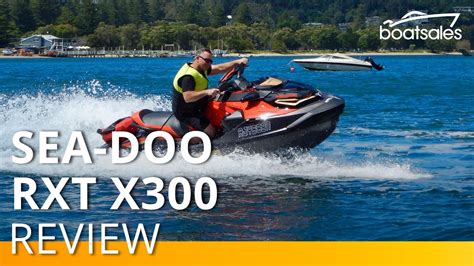 2019 Sea Doo Rxt X300 Jet Ski Review Boatsales Youtube