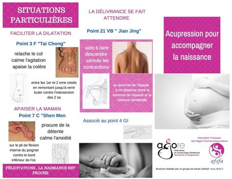 Points Dacupression Pour Un Accouchement Plus Facile Naturelle