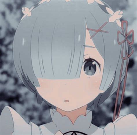 𝐀𝐍𝐈𝐌𝐄 𝐈𝐂𝐎𝐍𝐒 Anime Aesthetic Aestheticicon Rezero Rem Anime