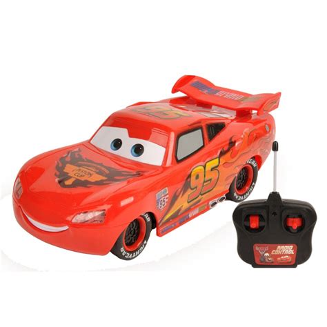 Pixar CARS 2 RC Radio Remote Control Lightning NO.95 Car w/Lights New ...