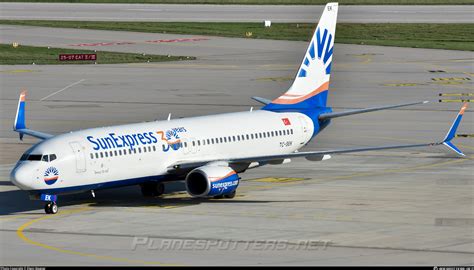 TC SEK SunExpress Boeing 737 8HC WL Photo By Elwin Wagner ID 1368331