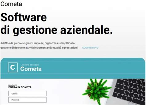 Cometa Il Gestionale Per Il Controllo Delle Pmi Ui Innovation