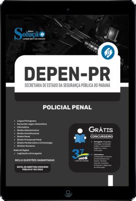 Apostila Depen Pr Em Pdf Policial Penal