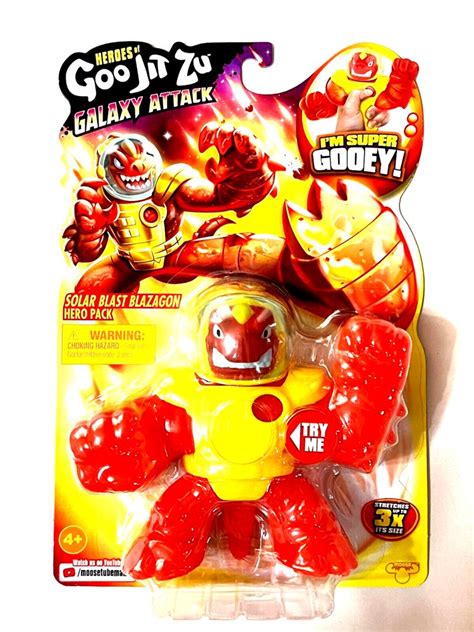 Heroes of Goo Jit Zu Galaxy Attack Solar Blast Blazagon