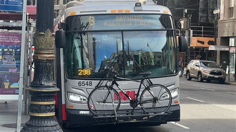 San Francisco Muni 2015 New Flyer Xcelsior Xde60 6548 On Route 8