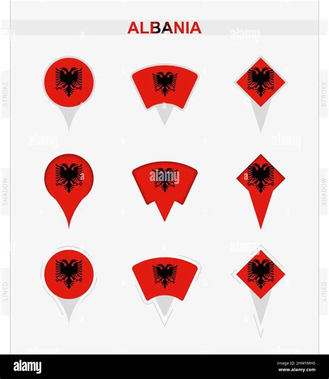 Perno Mappa Albania Immagini Senza Sfondo E Foto Stock Ritagliate Alamy