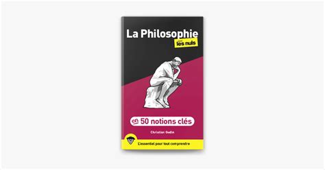 Notions Cl S Sur La Philosophie Pour Les Nuls E D Apple Books