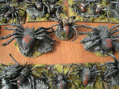 Krugers Kreations Arachniphobia War Of The Ring Spider Army