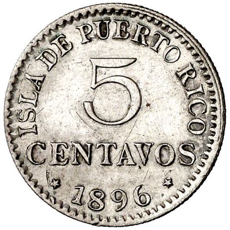 España Puerto Rico Alfonso XIII 1886 1931 5 centavos Catawiki