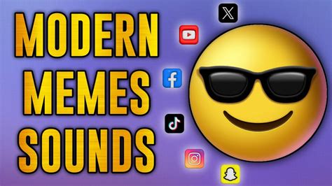 Modern Meme Sound Effects No Copyright Meme Sound Effects YouTube