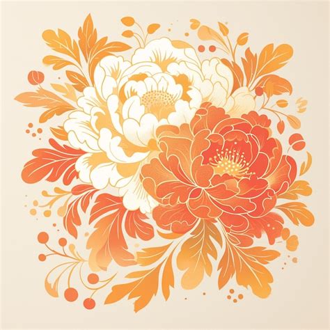 Premium Vector | Elegant Chinese floral patterns for design