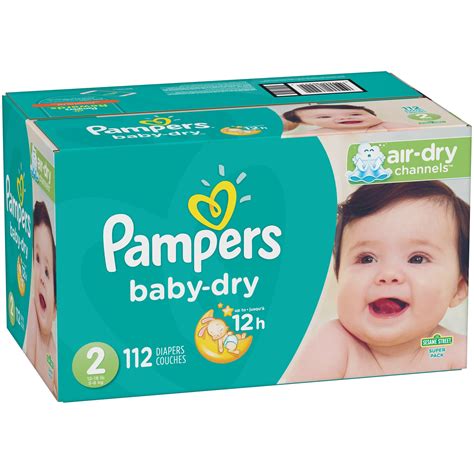 Pampers Baby Dry Size 2 – 112 Count – Ghana Diaper Villa
