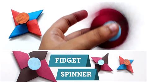 How To Make A Paper Fidget Spinner Origami Fidget Spinner Paper