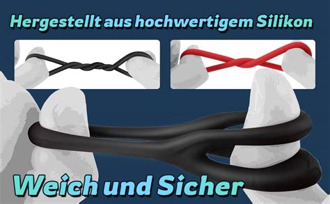 Penisring Set 7 PCS Penis Ring Sex Spielzeug für Männer Cockring