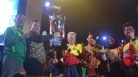 Kontingen Muba Rebut Piala Bergilir Juara Umum Porprov Sumsel Unggul