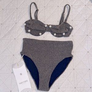 Bahia Maria Swim Bahia Maria Catalina Shiny Blue High Waist Bikini Set Poshmark