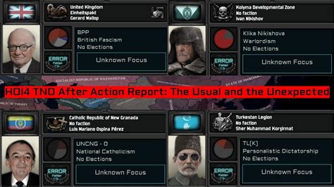 Hoi4 Tno Aar The Usual And The Unexpected Youtube