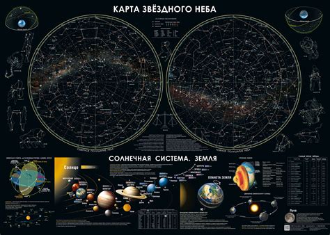 Карта астрономическая Kraskarta ru