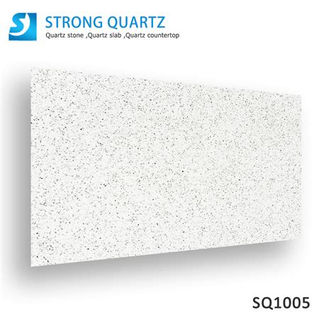 Crystal White Quartz Stone Diamond Engineered Quartz Stone Slabs For