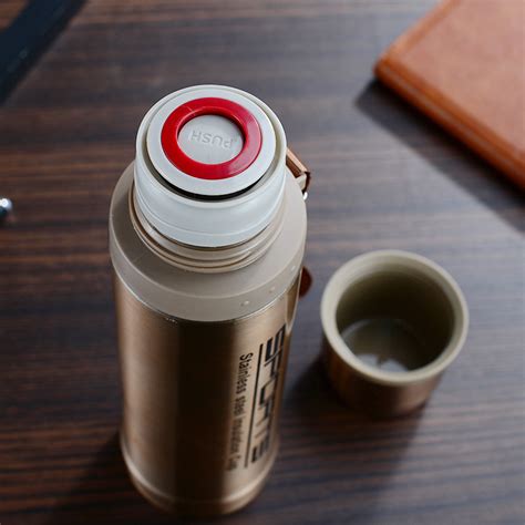 Hot And Cold Stainless Steel Vacuum Flask Water Bottle Silver Sports Ml Nr Online Shop