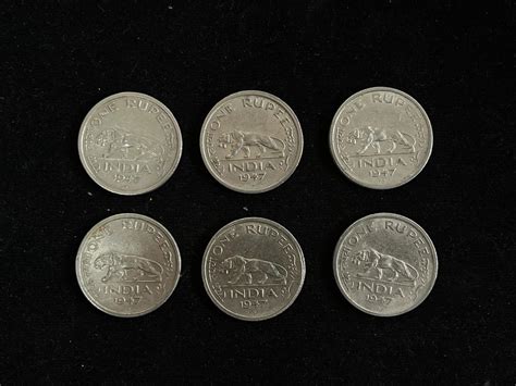 1 Rupee 1947 British India Coin - coinsstuff