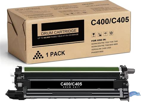 Amazon DRAWN C400 C405 Black Drum Unit 108R01121 Compatible 1Pack