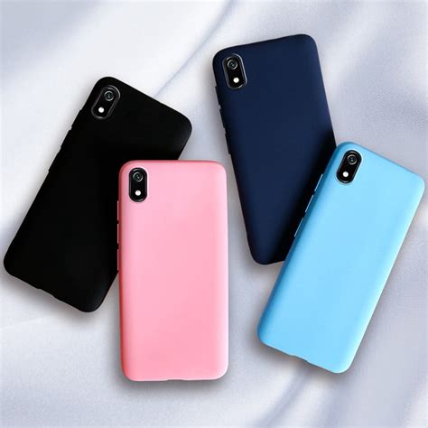 Xiaomi Redmi 7 7A Casing Matte Ultra Slim Silicone Phone Cover Xiaomi ...