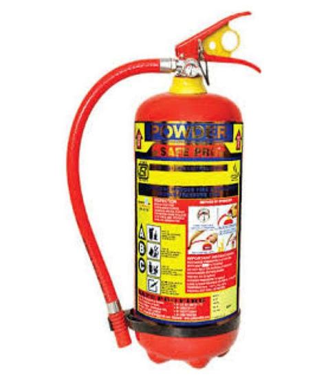 Safe Pro Mild Steel Abc Dry Powder Fire Extinguisher Capacity Kg At